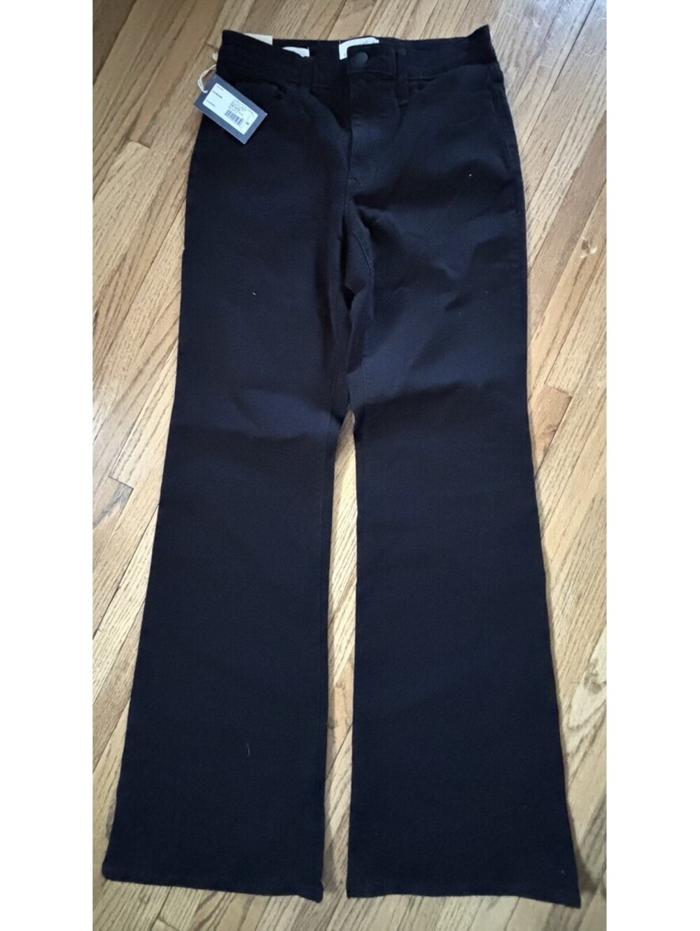 Universal Thread Women's High-Rise Flare Black Jeans Denim Sz 6